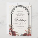 Recherche de dark floral mariage invitations Dramatique