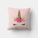 Recherche de licornes coussins Filles