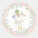 Recherche de silly autocollants Baby shower d'oie stupide