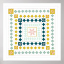 Recherche de geometric triangles posters Colorful