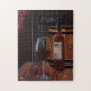 Recherche de vin rouge puzzles Vignoble