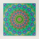 Recherche de mandala puzzles Décoratif