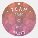 Recherche de team bride autocollants Bachelorette