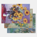 Recherche de peinture de tournesol papier cadeau Tournesols