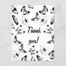 Recherche de papillon noir et blanc cartes postales Rétro