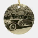 Recherche de vieille voiture ornements Vintage