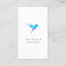 Recherche de oiseaux sauvages cartes visite Colibri