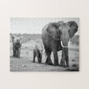 Recherche de éléphant africain puzzles Dehors