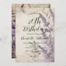 Recherche de de lavande anniversaire invitations Femmes