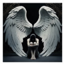 Recherche de d ange posters Blanc