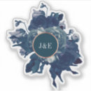 Recherche de bouquet roses autocollants Mariés