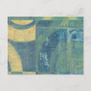 Recherche de cercles multicolores cartes postales Rond