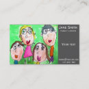 Recherche de familles cartes visite Mignon