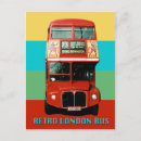 Recherche de transport de londres cartes postales Bus à deux étages