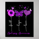 Recherche de ruban de fibromyalgie posters Violet