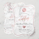 Recherche de rosegold invitations Monogramme