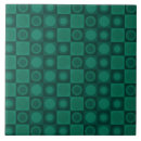 Recherche de motif géométrique de turquoise carreaux Rétro