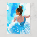 Recherche de danseurs bleus cartes postales Danseuse