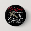 Recherche de noël chrétien badges Drôle