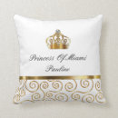 Recherche de princesse royale coussins Monogramme