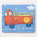 Recherche de camion pompiers tapis souris Mignon