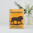 Recherche de parc national de kruger cartes postales Lion