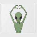 Recherche de extraterrestre papier cadeau Espace