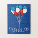 Recherche de blanc et bleu rouges puzzles Pour enfants