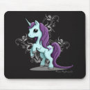 Recherche de licorne tapis souris Noir
