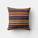 Recherche de noir et orange coussins Décoration d'halloween