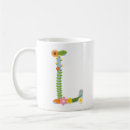 Recherche de alphabets tasses Monogramme floral
