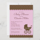 Recherche de damassé brune rose Baby shower