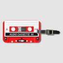 Recherche de cassette audio bagages étiquettes Bande