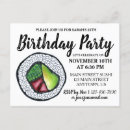 Recherche de de sushi invitations Nourriture