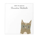 Recherche de cat blocsnotes Illustration