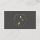 Recherche de une note cartes visite Orchestre