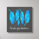 Recherche de conception de plume art Bleu