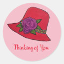 Recherche de red top hat autocollants Rouge