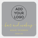 Recherche de jaune et gris autocollants Typographie