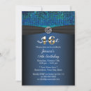 Recherche de royal blue 16ans anniversaire invitations Scintille
