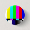 Recherche de télévision badges Rétro