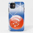 Recherche de boule rouge de noël électronique Blanc