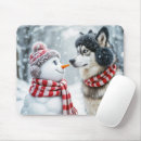 Recherche de malamute tapis souris Dog