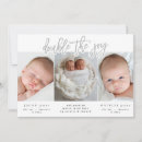 Recherche de jumeaux faire part naissance Nouveaux parents