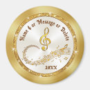 Recherche de notes de musique magnets Pour elle