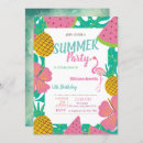 Recherche de fruit tropical invitations Pour enfants