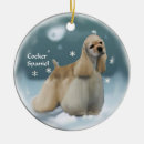 Recherche de cocker ornements Noël