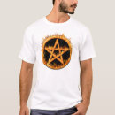 Recherche de chemise wiccan Pentagone étoilé