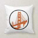 Recherche de baie coussins Golden gate bridge
