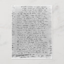 Recherche de autographe cartes postales Manuscrit